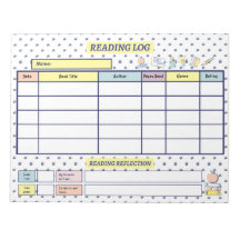 Lesetagebuch für Kinder | 5-Tage-Tracker