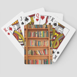 Lesewortlesung der virtuellen Bibliothek Spielkarten