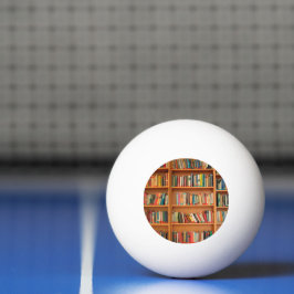 Lesewortlesung der virtuellen Bibliothek Tischtennisball