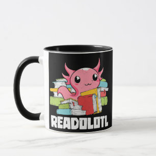Lesewurm Readolotl Reading Amphibien Tasse