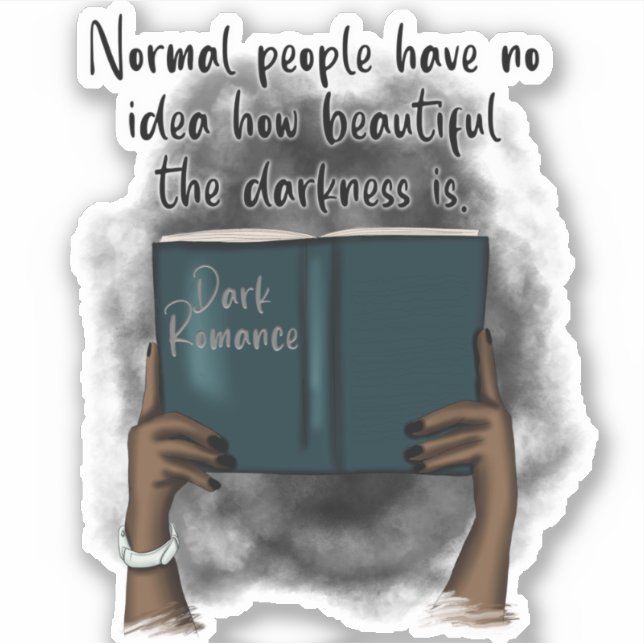 Lesezeichen, Booknerl, Geschenk für das Buch Lover Aufkleber (Vorderseite)