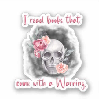 Lesezeichen, Booknerl, Geschenk für das Buch Lover Aufkleber