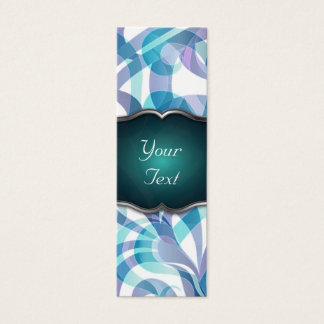 Lesezeichen Business Card abstrakter Hintergrund