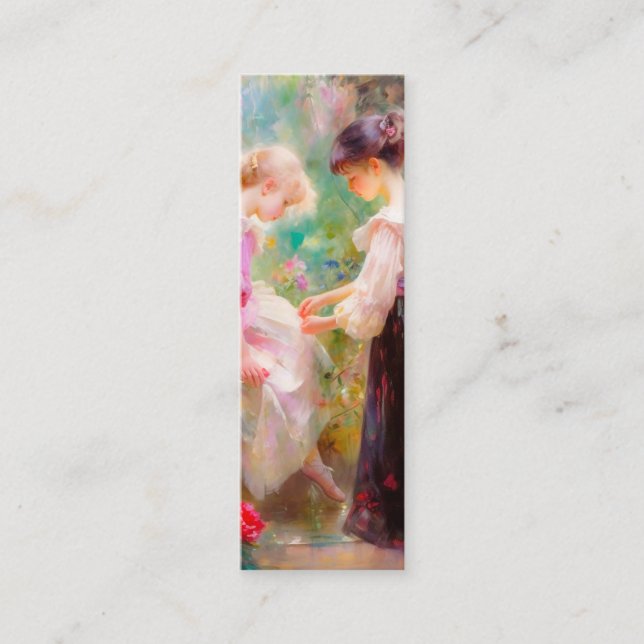 Lesezeichen der Freundschaft Mini Visitenkarte (Vorderseite)