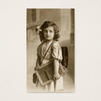 Lesezeichen der Vintagen Schule