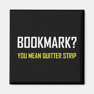 Lesezeichen-Drückeberger-Streifen Magnet