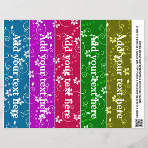 Lesezeichen-Favoriten für Gastgeschenk bei jedem A Flyer