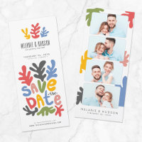 Lesezeichen Foto Stand l Floral Fun Save the Date