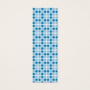 Lesezeichen für blaue Quadrate