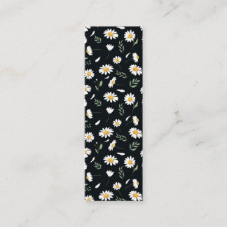 Lesezeichen für Buchliebhaber: Sonnenblumen Telefonnummerkarte