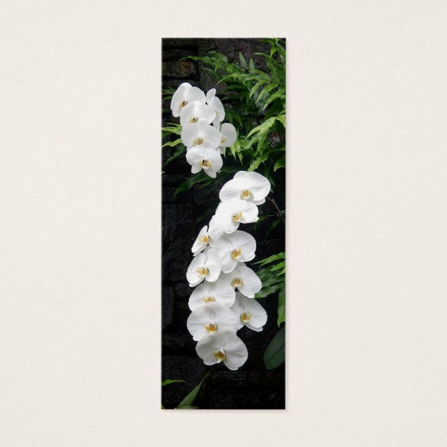 Lesezeichen für tropische Blume (Vorderseite)