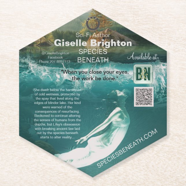 Lesezeichen für Werbematerial für Logos Untersetzer (Vorderseite)