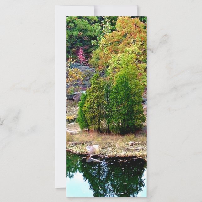 Lesezeichen im Gedächtnis von Gedenkkarten (Vorderseite)