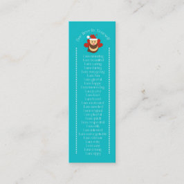 Lesezeichen Mini Visitenkarte