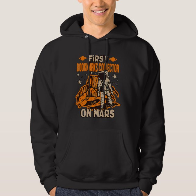 Lesezeichen Sammler Astronaut Hoodie (Vorderseite)