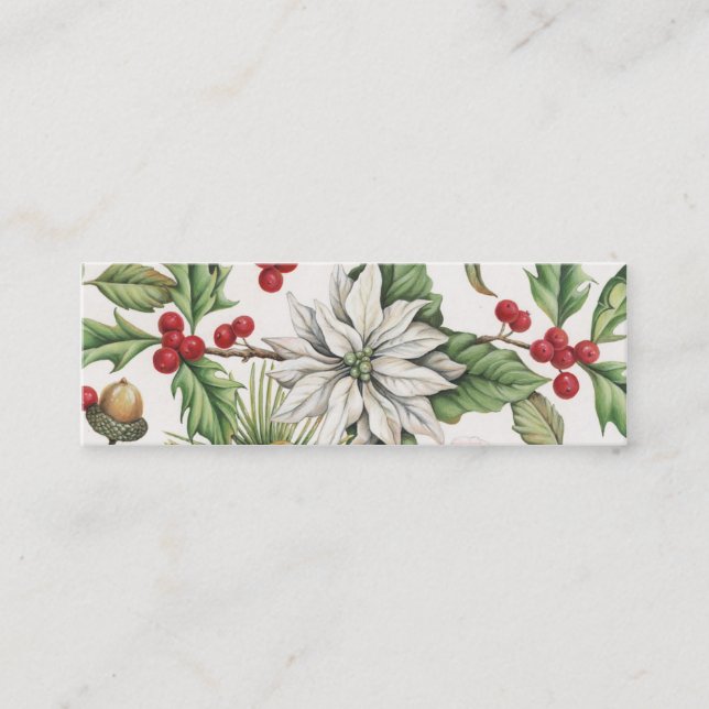 Lesezeichen? Visitenkarte? Promotionsmaterial Mini Visitenkarte (Vorderseite)