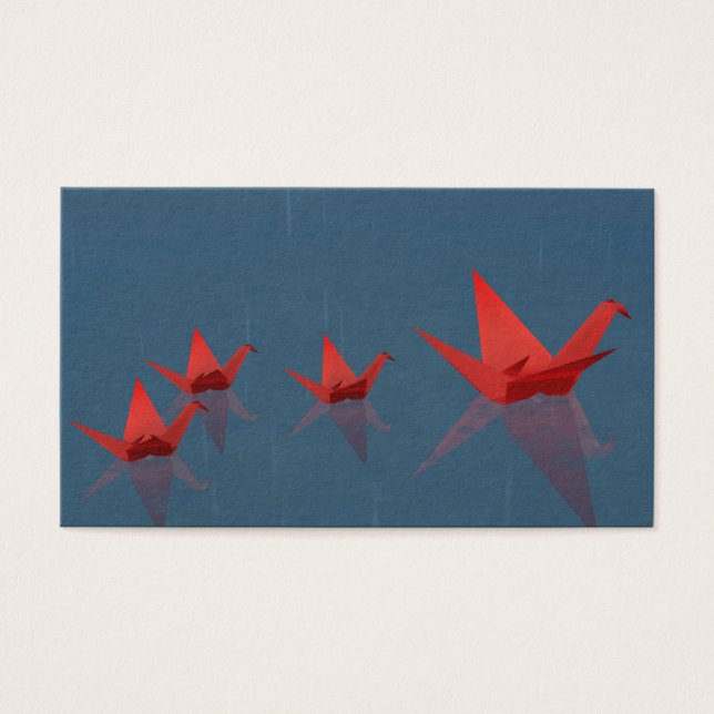 Lesezeichen zum ruhigen Rainy Day (Vorderseite)