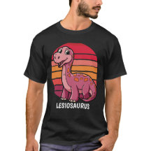 Lesiosaurus Retro Dinosaurier Design