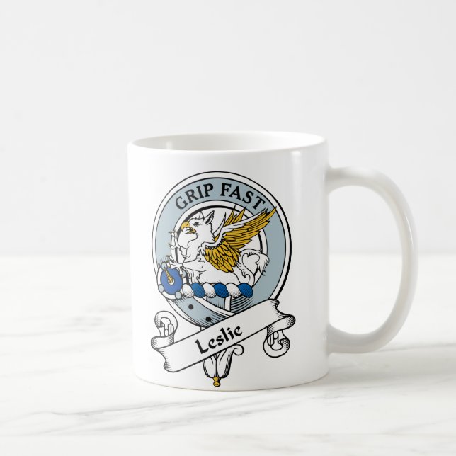 Leslie-Clan-Abzeichen Kaffeetasse (Rechts)