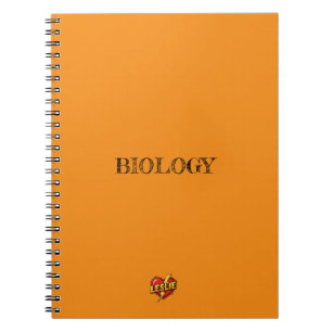Leslie Herz Orange Notizblock