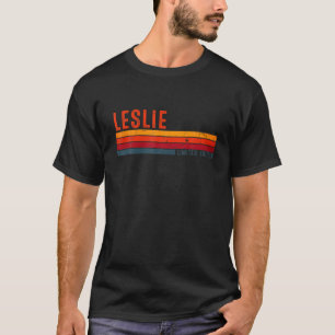 Leslie Retro Vintag Limited Edition 80er 90S Birth T-Shirt