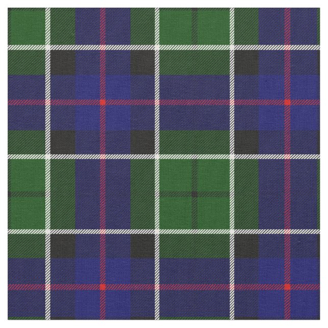 Leslie Tartan Print Stoff (Nahaufnahme)