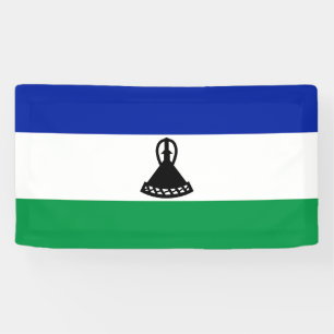 Lesotho Flag Banner