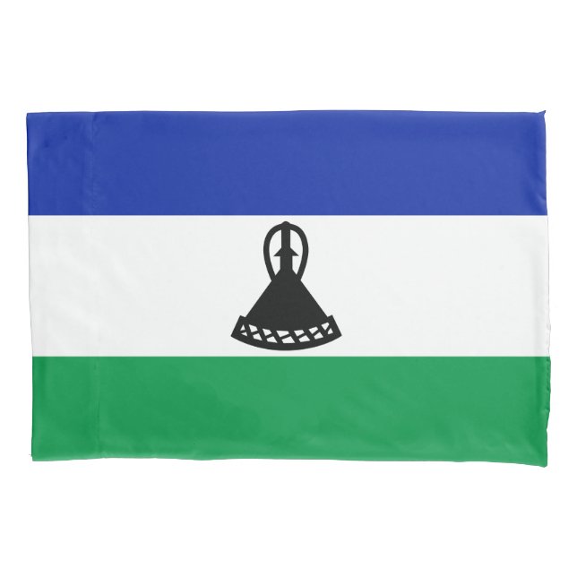 Lesotho Flag Kissenbezug (Vorderseite)