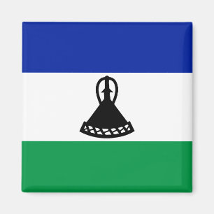 Lesotho Flag Magnet