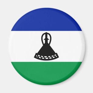 Lesotho Flag Magnet