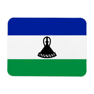 Lesotho Flag Magnet