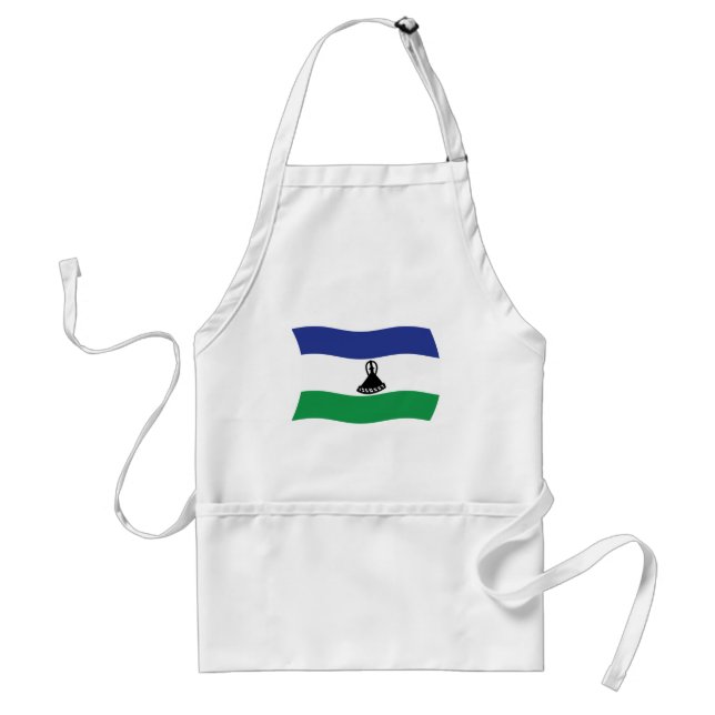Lesotho Flag Schürze (Vorne)