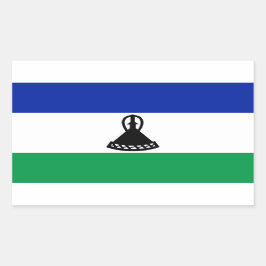Lesotho Flag Sticker