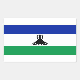 Lesotho Flag Sticker
