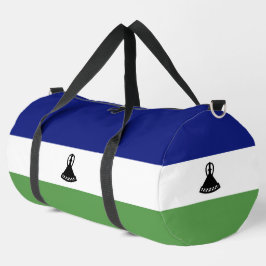 Lesotho-Flagge Duffle Bag