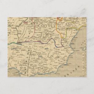 L'Espagne 1027 a 1212 Postkarte