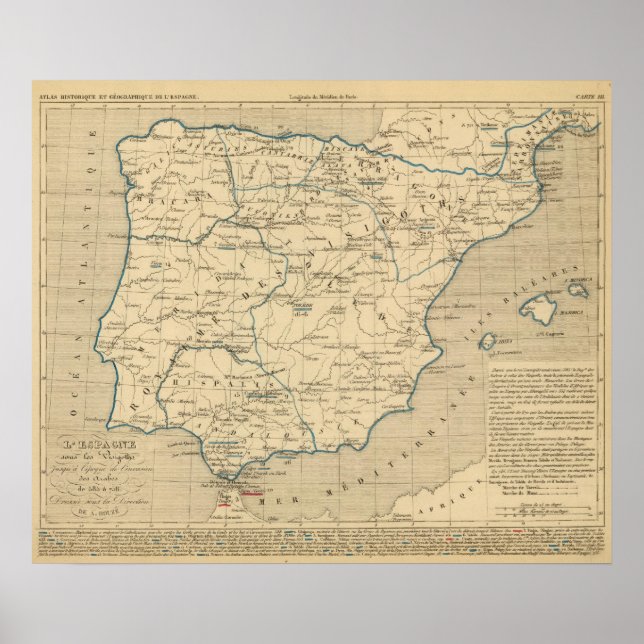 L'Espagne 585 a 756 Poster (Vorne)