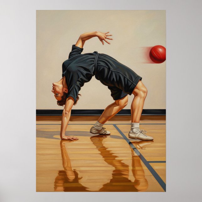 L'ESQUIVE GRACIEUSE (Das strahlendes Dodge) Poster (Vorne)