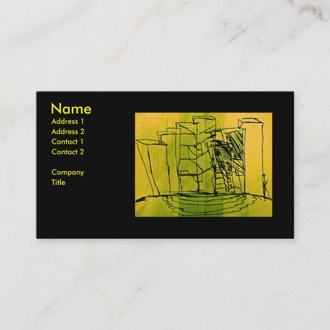 LESSENPLAN STADT VISITENKARTE (Vorderseite)