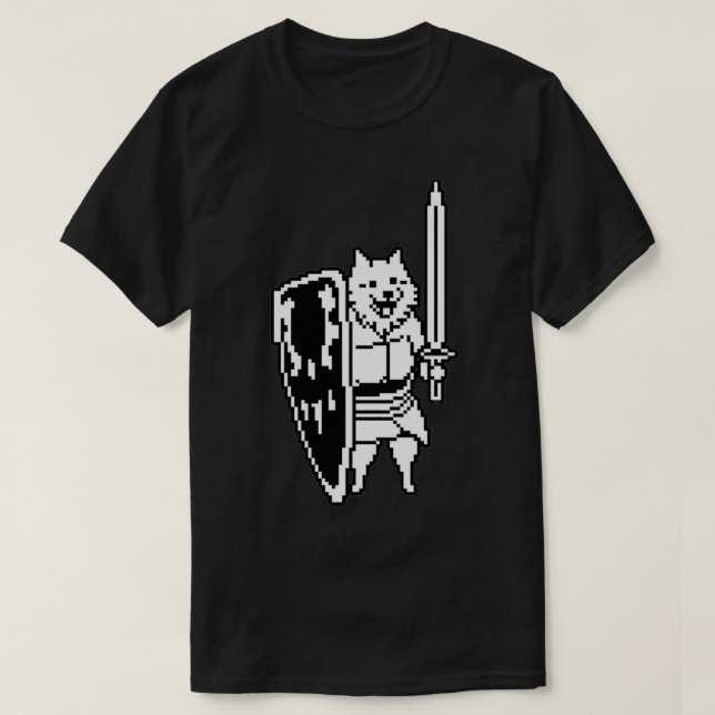 Lesser Hund Undertale T-Shirt (Design vorne)