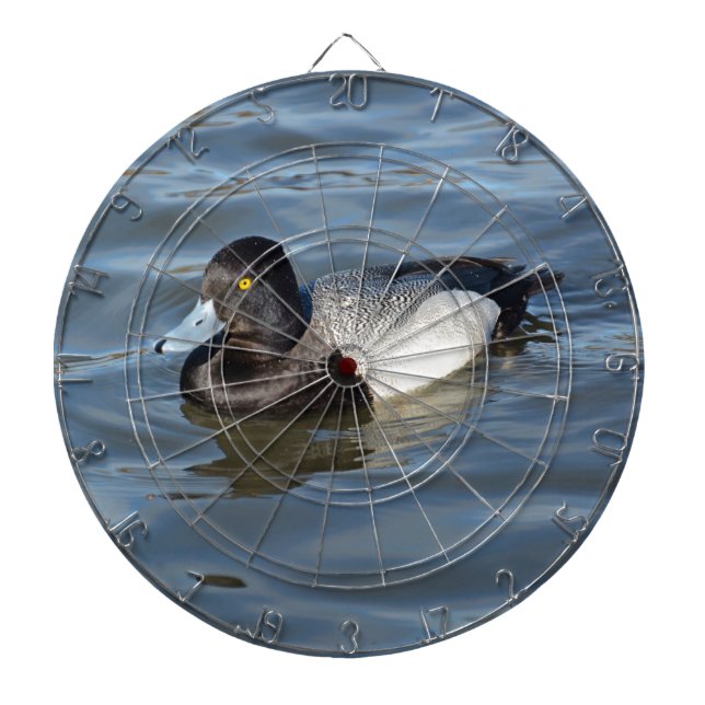 Lesser Scaup Duck Dartscheibe (vorne)