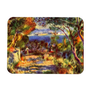 L'Estaque durch Pierre Renoir, Vintager Magnet