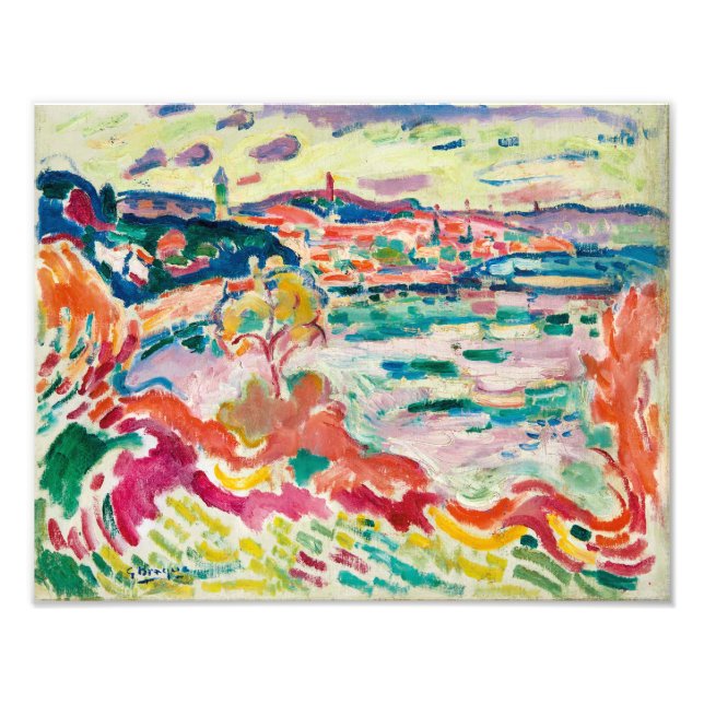 L'Estaque | Georges Braque | Fotodruck (Vorne)