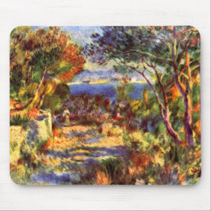 L'Estaque von Pierre Renoir, Vintage Impressionism Mousepad