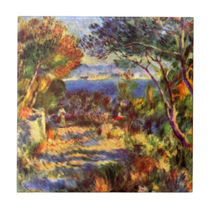 L'Estaque von Pierre Renoir, Vintager Impressionis Fliese