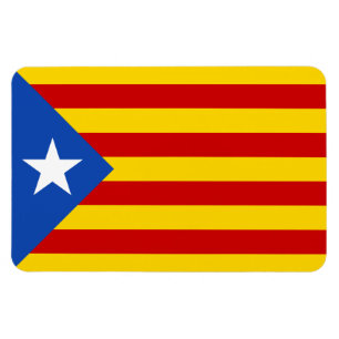 "L'Estelada Blava" katalanische Magnet