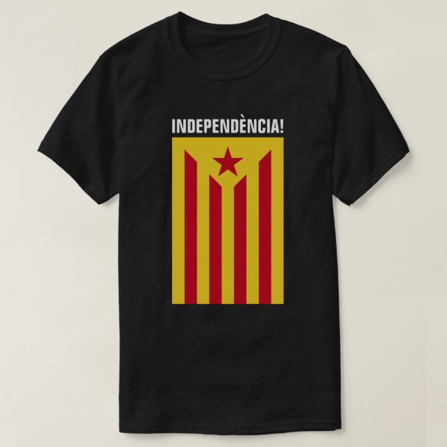 L'Estelada Vermella - Rot die Hauptrolle gespielte T-Shirt (Design vorne)