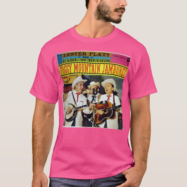Lester Flatt und Earl Scruggs Foggy Mountain Jambo T-Shirt (Vorderseite)