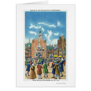 Lesung der Unabhängigkeitserklärung