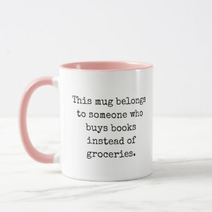 Lesung Humor Literarisches Geschenk Lustige Zitat Tasse